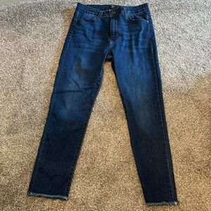 Just Black Dark Blue Skinny Jeans
